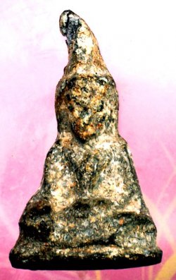 พระท่ากระดาน กรุเก่า ชินตะกั่วสนิมแดง กาญจนบุรี