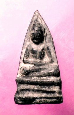 พระร่วงนั่งฐานสูง ชินเงิน กรุศรีสัชนาลัย