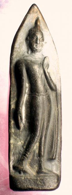 พระลีลาถ้ำหีบ ชินเงิน สุโขทัย